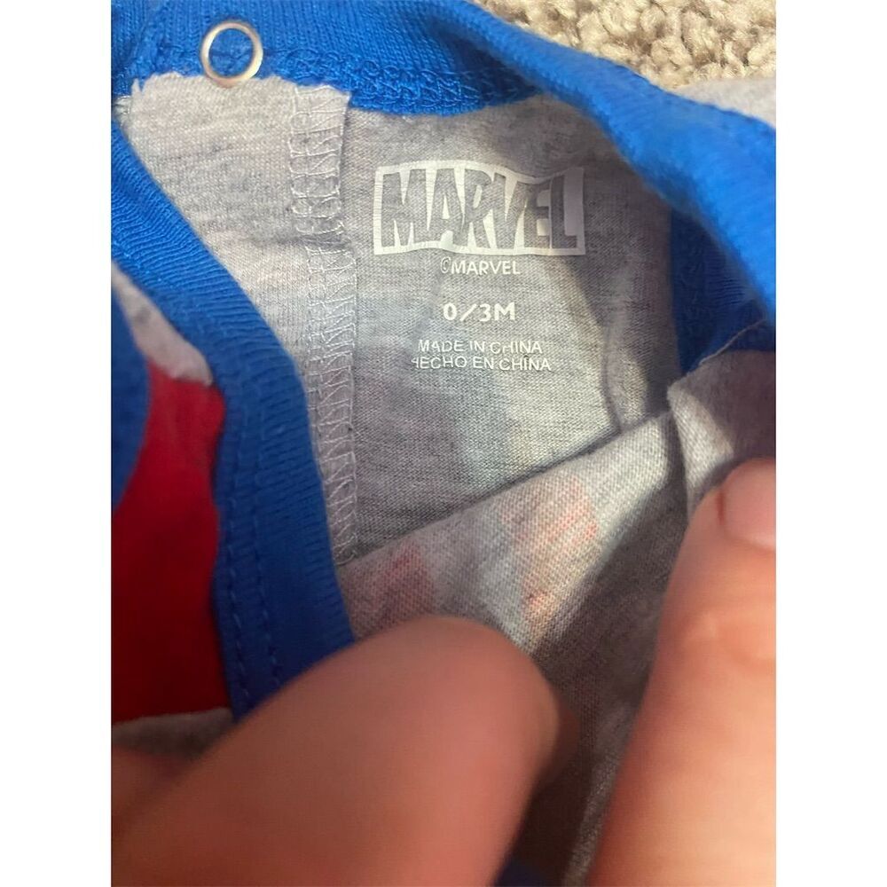 Marvel Captain America Toddler Tank & Shorts Set Multicolor Summer - Picture 4 of 4